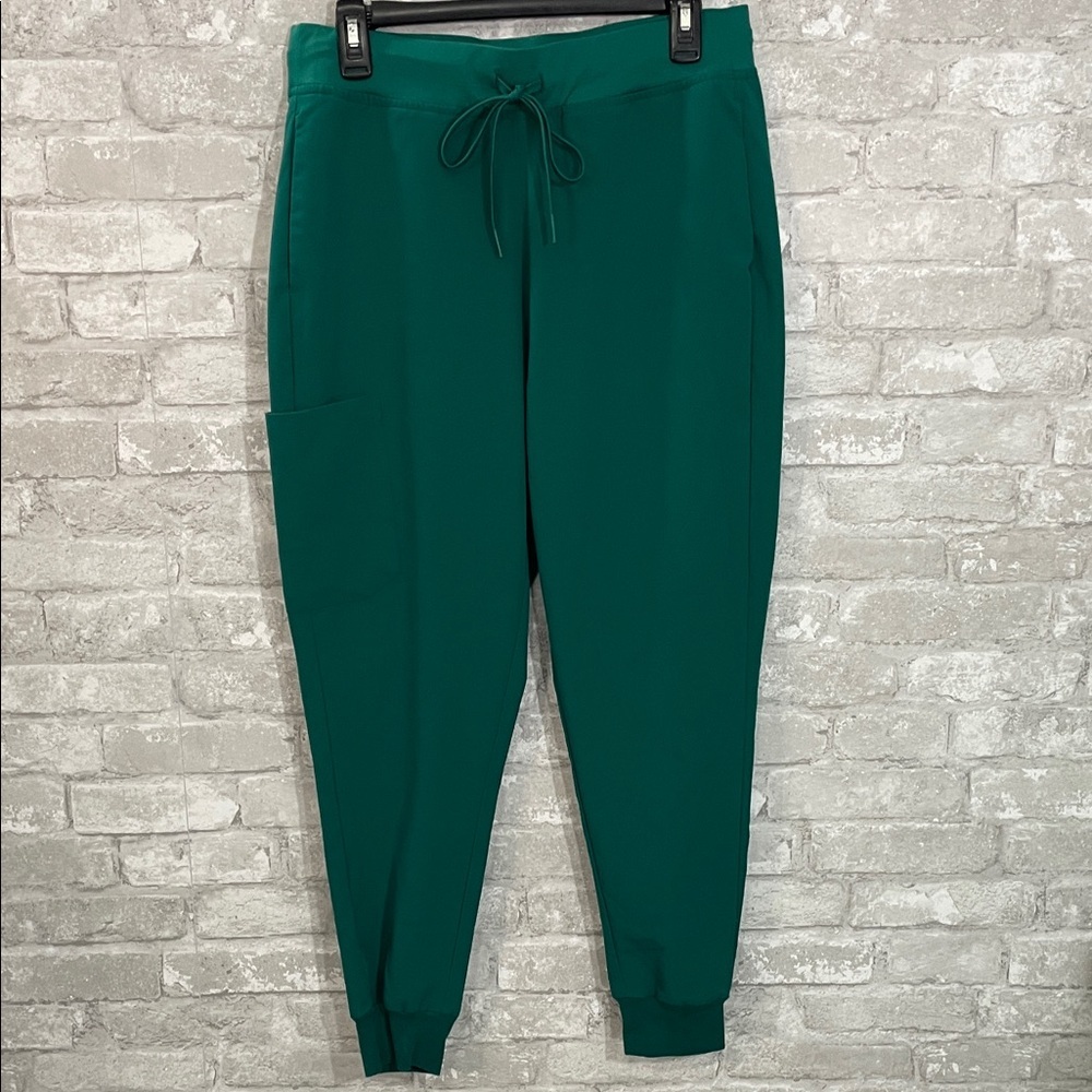 Mandala Green Scrubs Joggers